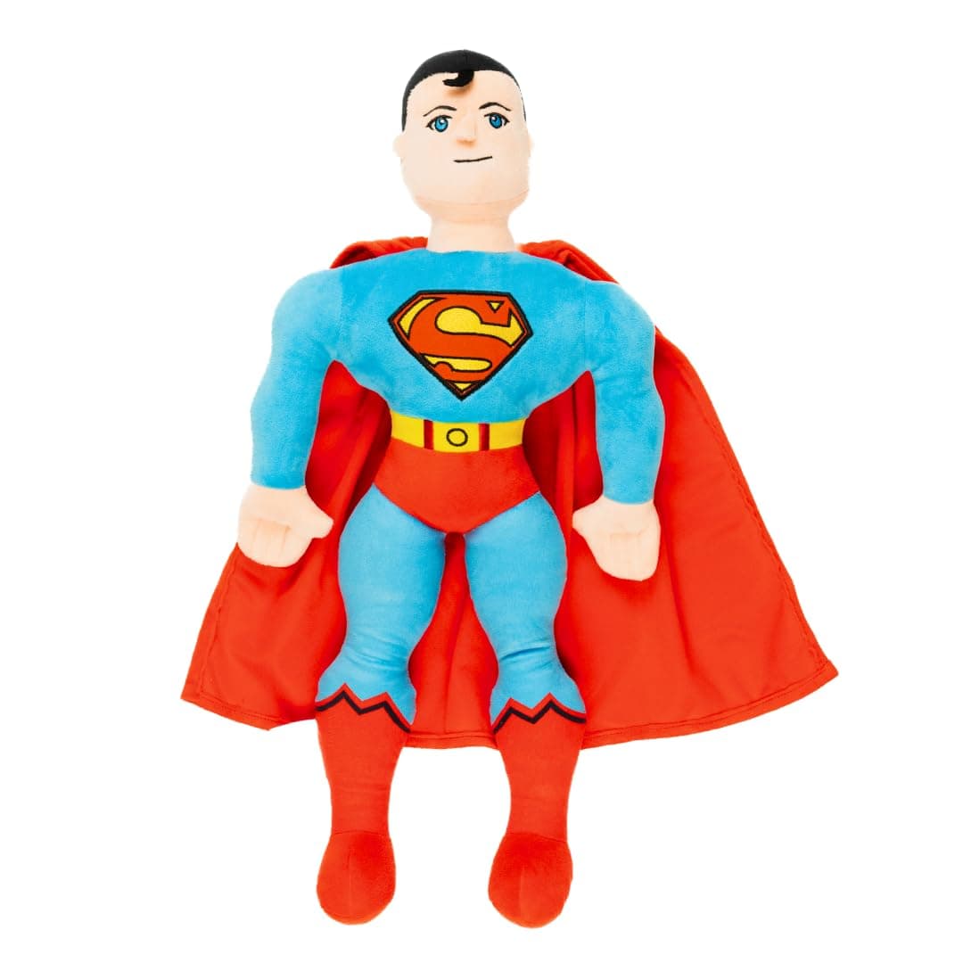 Superman DC Comics Bedding Super Soft Plush Cozy Cuddle Pillow, (Officially Licensed Product) by Franco